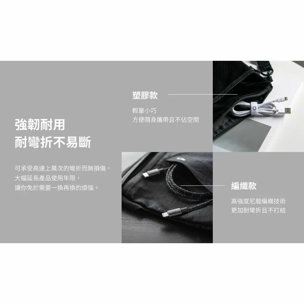 犀牛盾 USB-C to USB-C 傳輸線